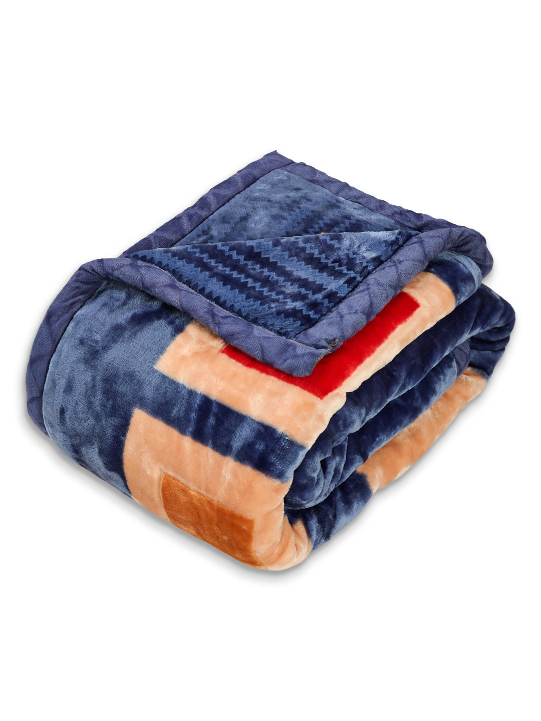 Printed Single Bed 2 Ply 850 GSM Blanket for Winter (Kye), Weight 3 kg