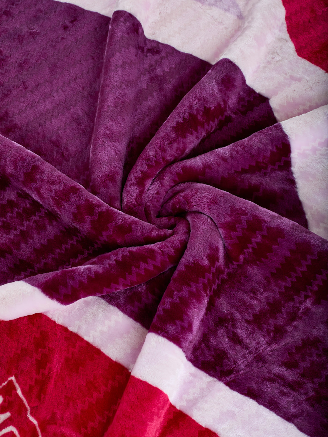 Printed Single Bed 2 Ply 850 GSM Blanket for Winter (Kye), Weight 3 kg