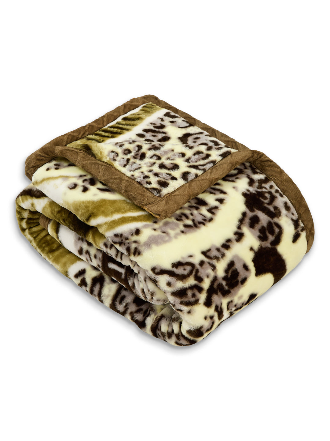 Printed Single Bed 2 Ply 850 GSM Blanket for Winter (Kye), Weight 3 kg