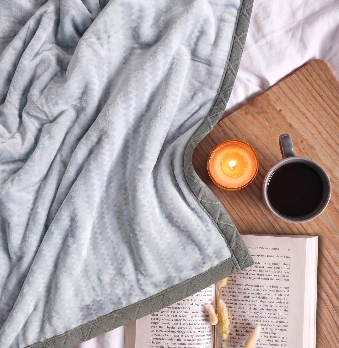Printed Single Bed 2 Ply 850 GSM Blanket for Winter (Kye), Weight 3 kg