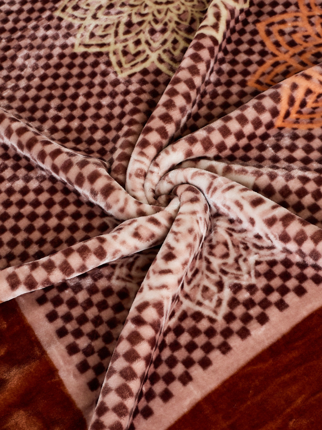 Printed Single Bed 2 Ply 890 GSM Blanket for Winter (Lavish), Weight 3.15 kg