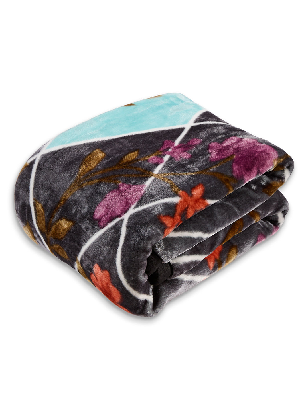 Printed Single Bed 2 Ply 890 GSM Blanket for Winter (Lavish), Weight 3.15 kg