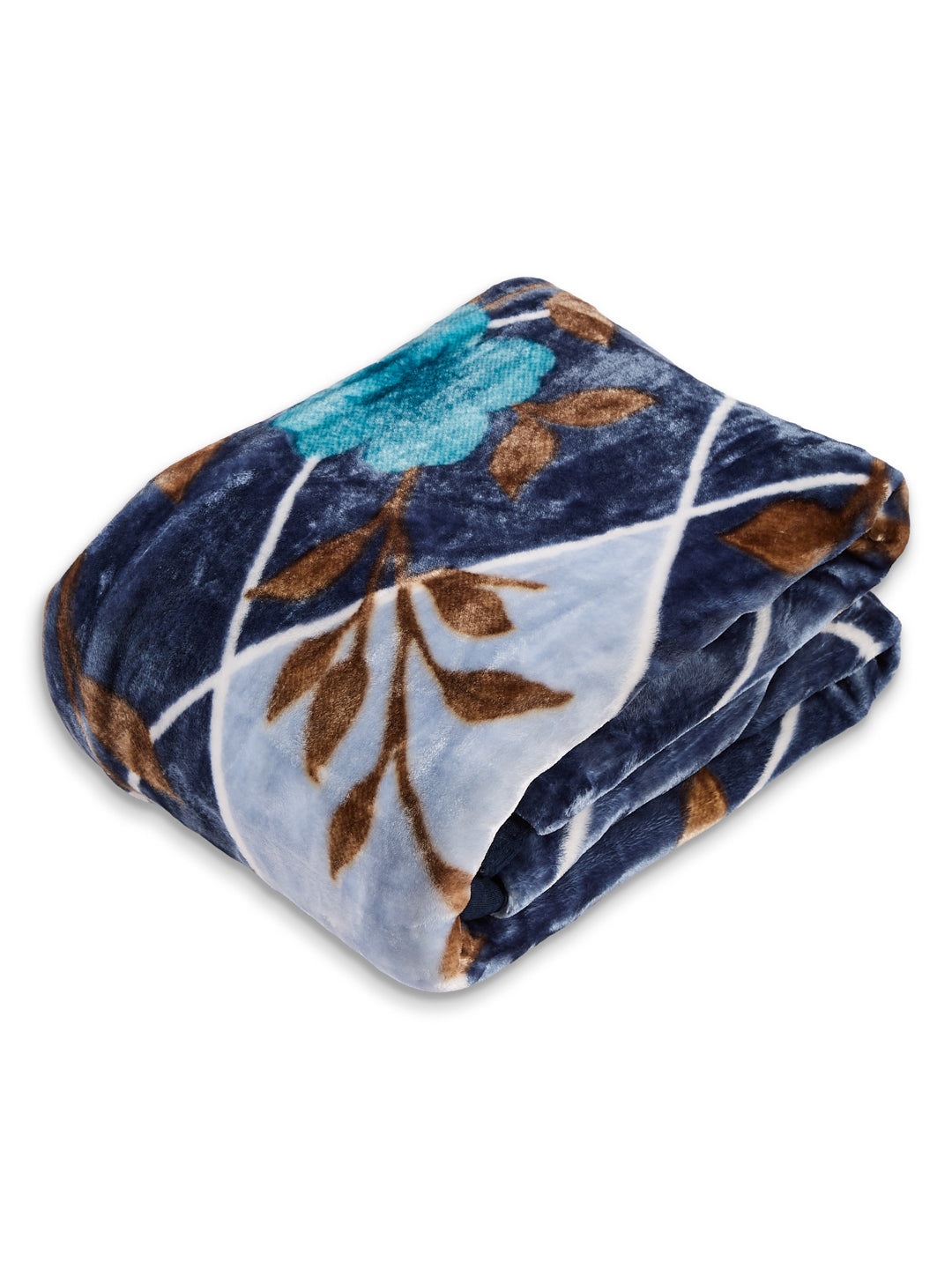 Printed Single Bed 2 Ply 890 GSM Blanket for Winter (Lavish), Weight 3.15 kg