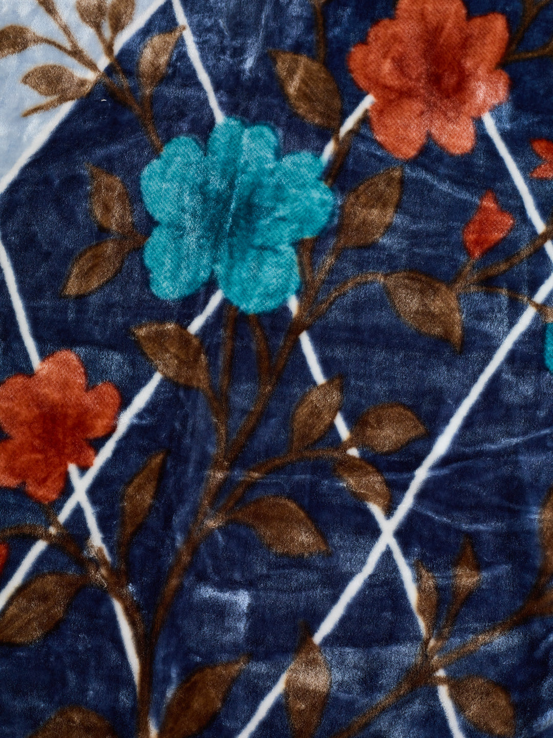 Printed Single Bed 2 Ply 890 GSM Blanket for Winter (Lavish), Weight 3.15 kg