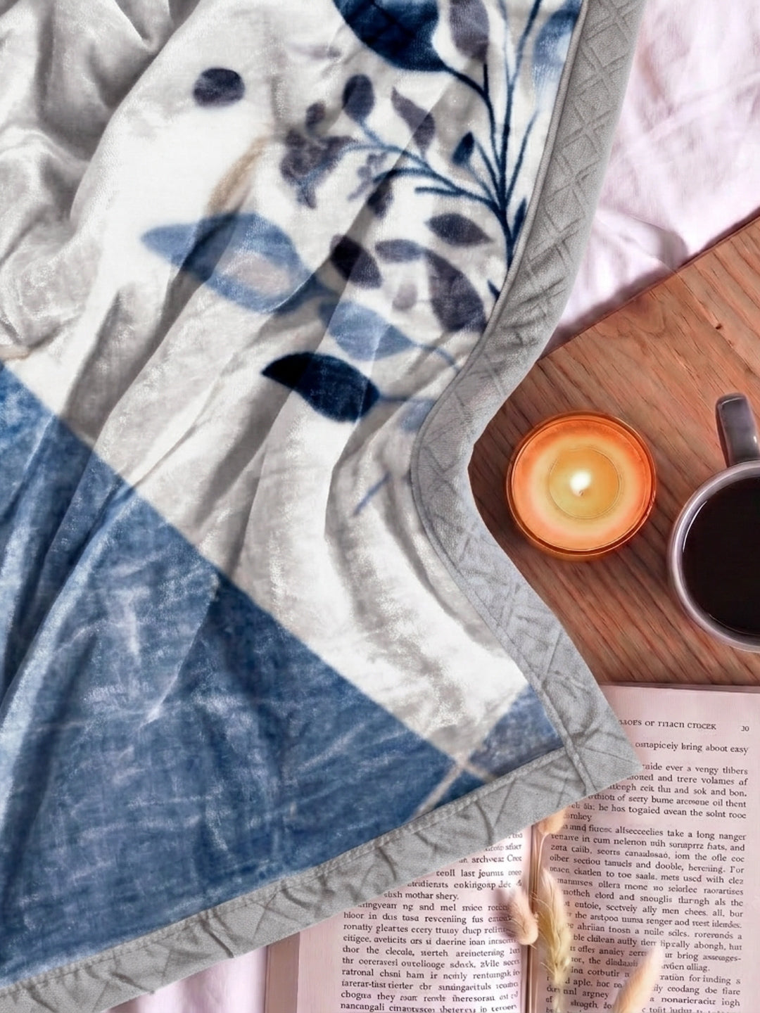 Printed Single Bed 2 Ply 890 GSM Blanket for Winter (Lavish Plus), Weight 3.15 kg