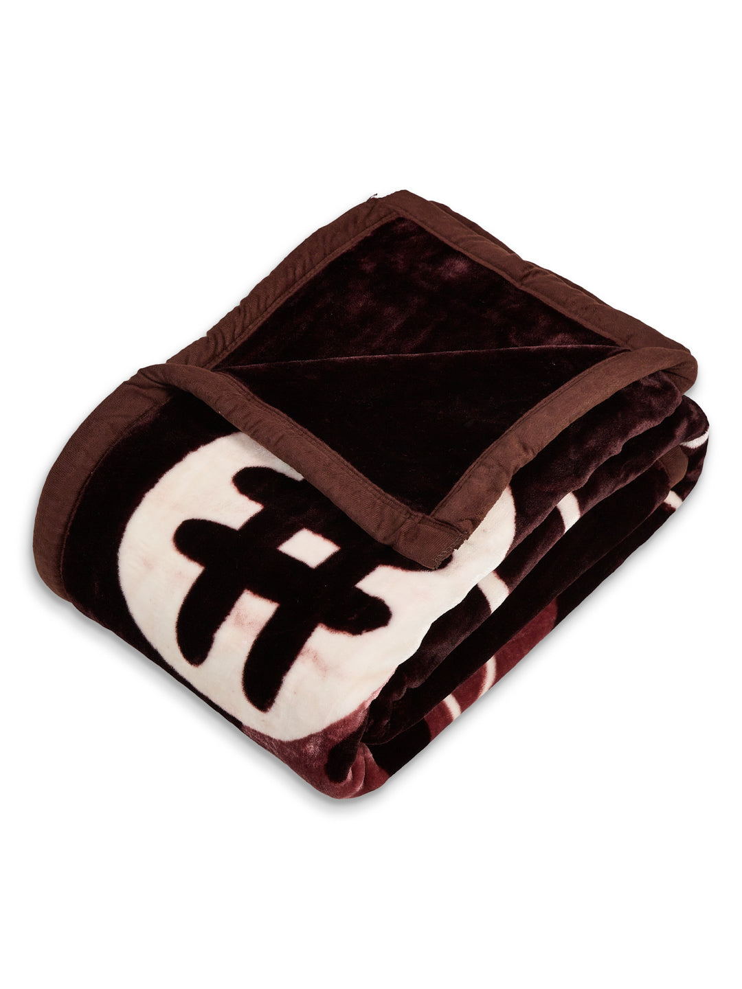 Printed Single Bed 2 Ply 890 GSM Blanket for Winter (Livo), Weight 3.15 kg