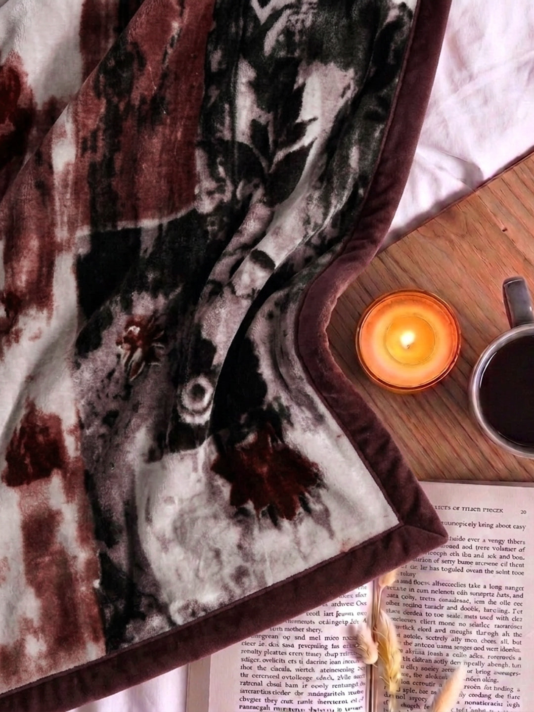 Printed Single Bed 2 Ply 890 GSM Blanket for Winter (Livo), Weight 3.15 kg