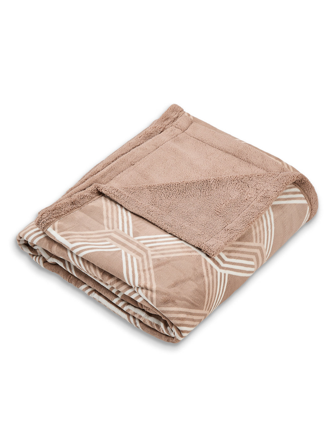 Printed Double Bed 2 Ply 470 GSM Blanket for Winter (Monaco), Weight 2.5 kg