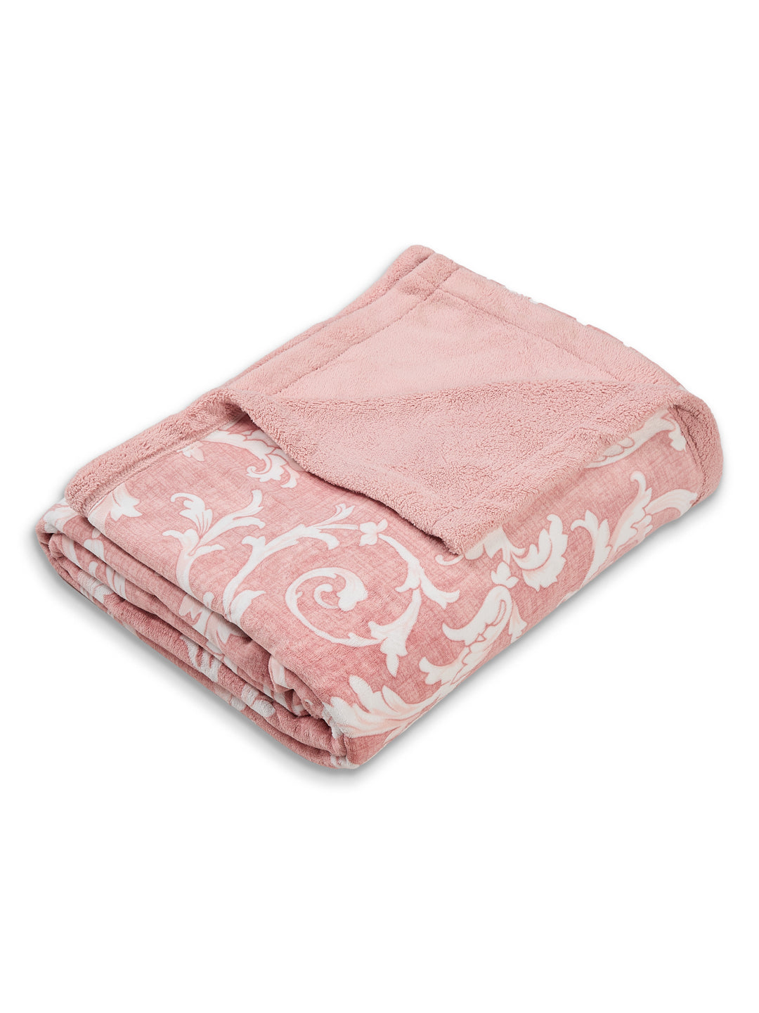 Printed Double Bed 2 Ply 470 GSM Blanket for Winter (Monaco), Weight 2.5 kg