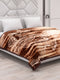 Printed Double Bed 2 Ply 870 GSM Blanket for Winter (Moon Valley), Weight 4.6 kg