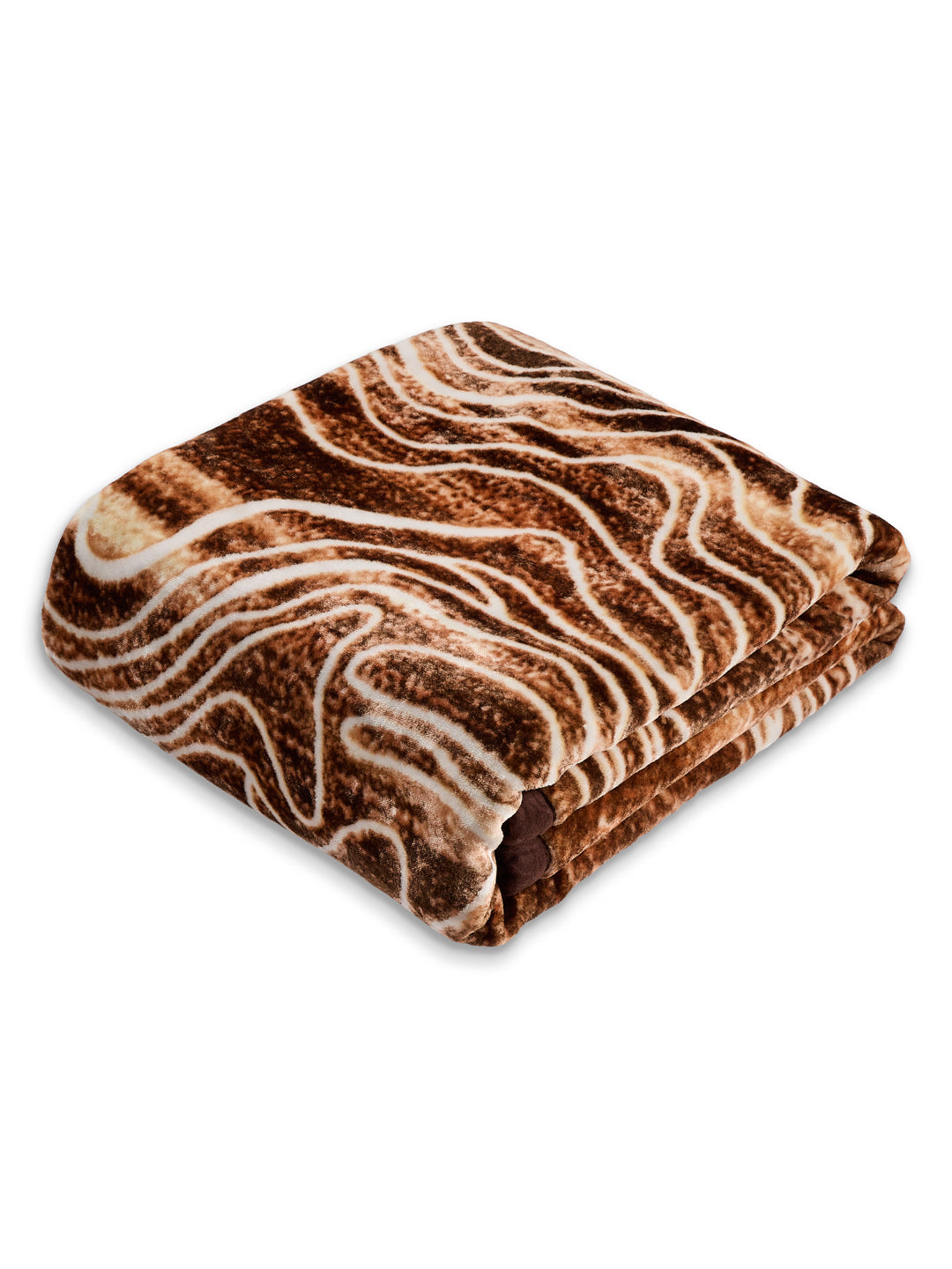 Printed Double Bed 2 Ply 870 GSM Blanket for Winter (Moon Valley), Weight 4.6 kg