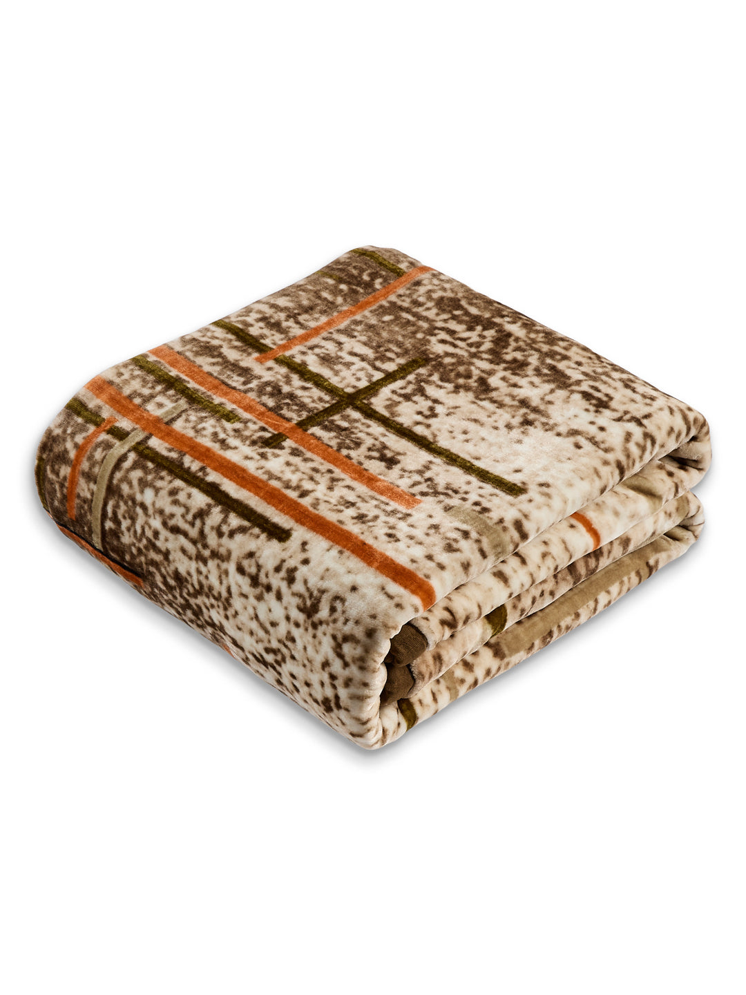 Printed Double Bed 2 Ply 870 GSM Blanket for Winter (Moon Valley), Weight 4.6 kg
