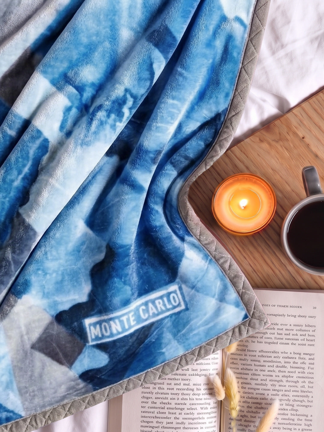 Printed Double Bed 2 Ply 870 GSM Blanket for Winter (Moon Valley Plus), Weight 4.6 kg