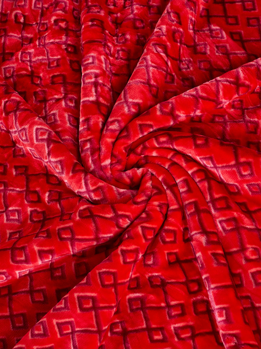 Floral Print Double Bed 3 Ply 950 GSM Blanket for Winter (Nagina), Weight 5 kg