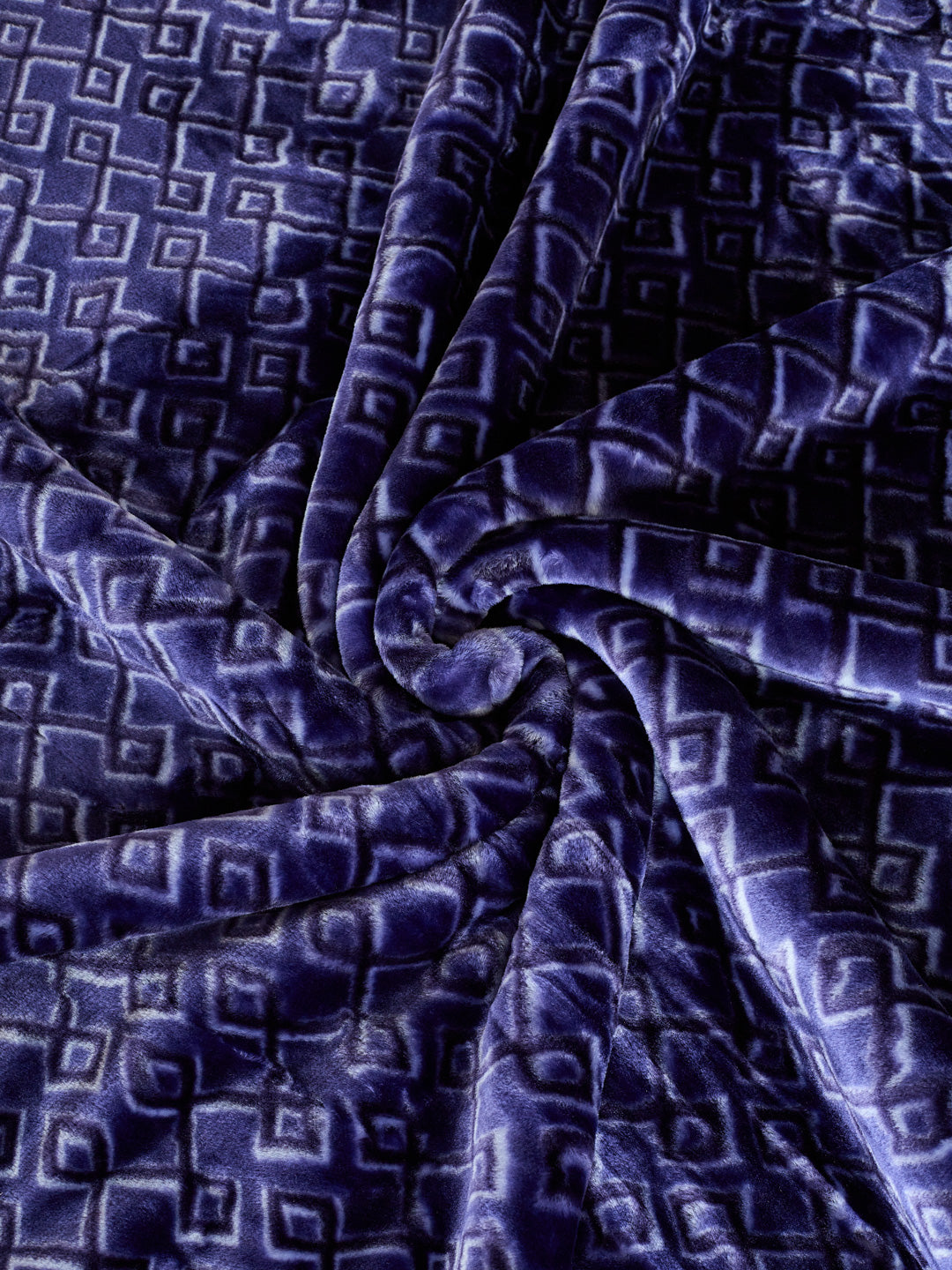 Floral Print Double Bed 3 Ply 950 GSM Blanket for Winter (Nagina), Weight 5 kg