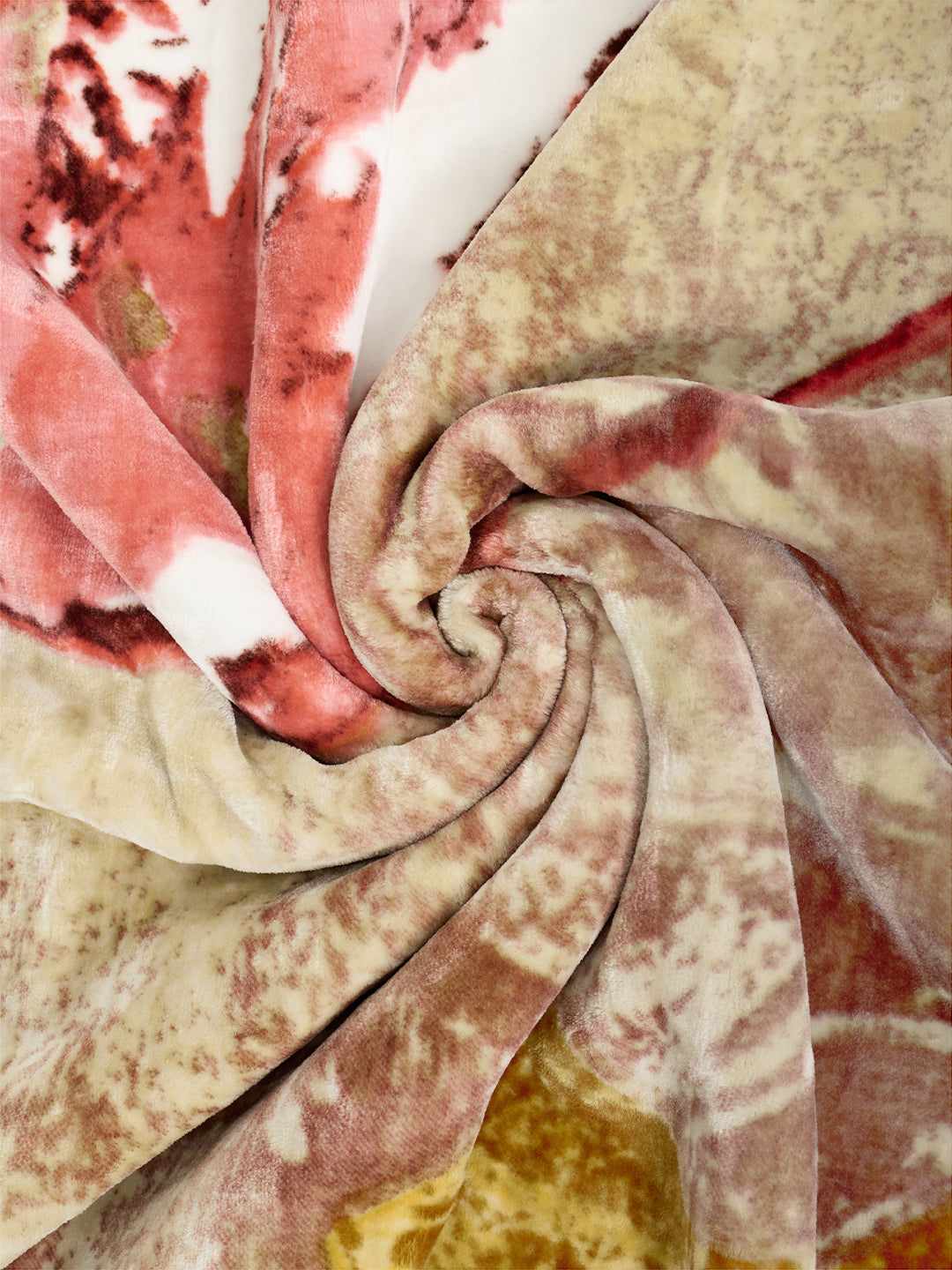Printed Double Bed 2 Ply 990 GSM Blanket for Winter (Parker), Weight 5.25 kg