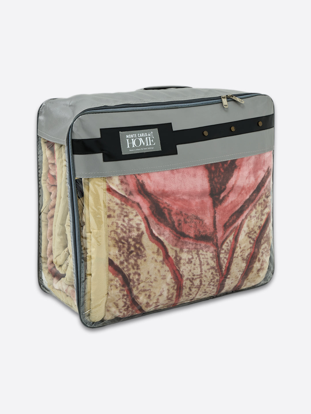 Printed Double Bed 2 Ply 990 GSM Blanket for Winter (Parker), Weight 5.25 kg