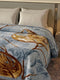 Printed Double Bed 2 Ply 990 GSM Blanket for Winter (Parker), Weight 5.25 kg