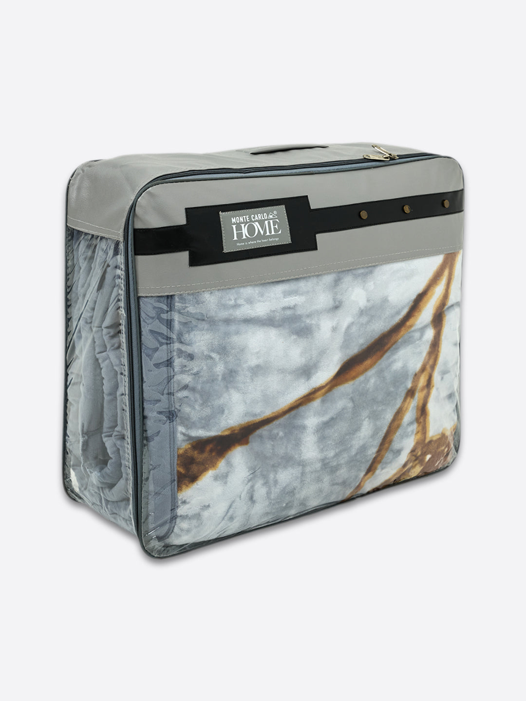Printed Double Bed 2 Ply 990 GSM Blanket for Winter (Parker), Weight 5.25 kg