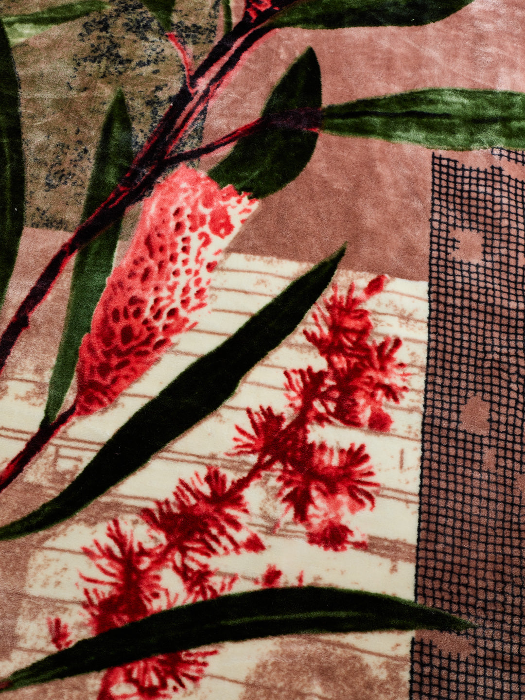 Printed Double Bed 2 Ply 990 GSM Blanket for Winter (Parker), Weight 5.25 kg