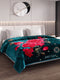 Floral Print Double Bed 2 Ply 1400 GSM Blanket for Winter (Rambo 3D), Weight 7.5 kg