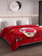 Floral Print Double Bed 2 Ply 1400 GSM Blanket for Winter (Rambo 3D), Weight 7.5 kg