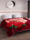 Floral Print Double Bed 2 Ply 1400 GSM Blanket for Winter (Rambo 3D), Weight 7.5 kg