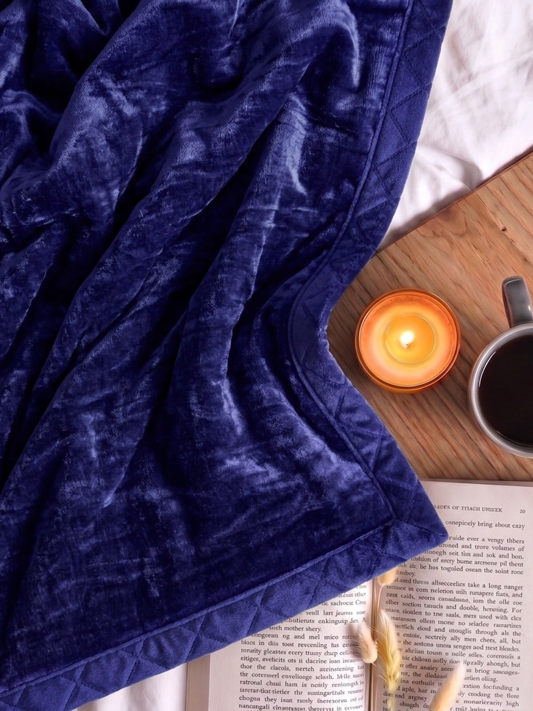 Floral Print Double Bed 2 Ply 1400 GSM Blanket for Winter (Rambo 3D), Weight 7.5 kg