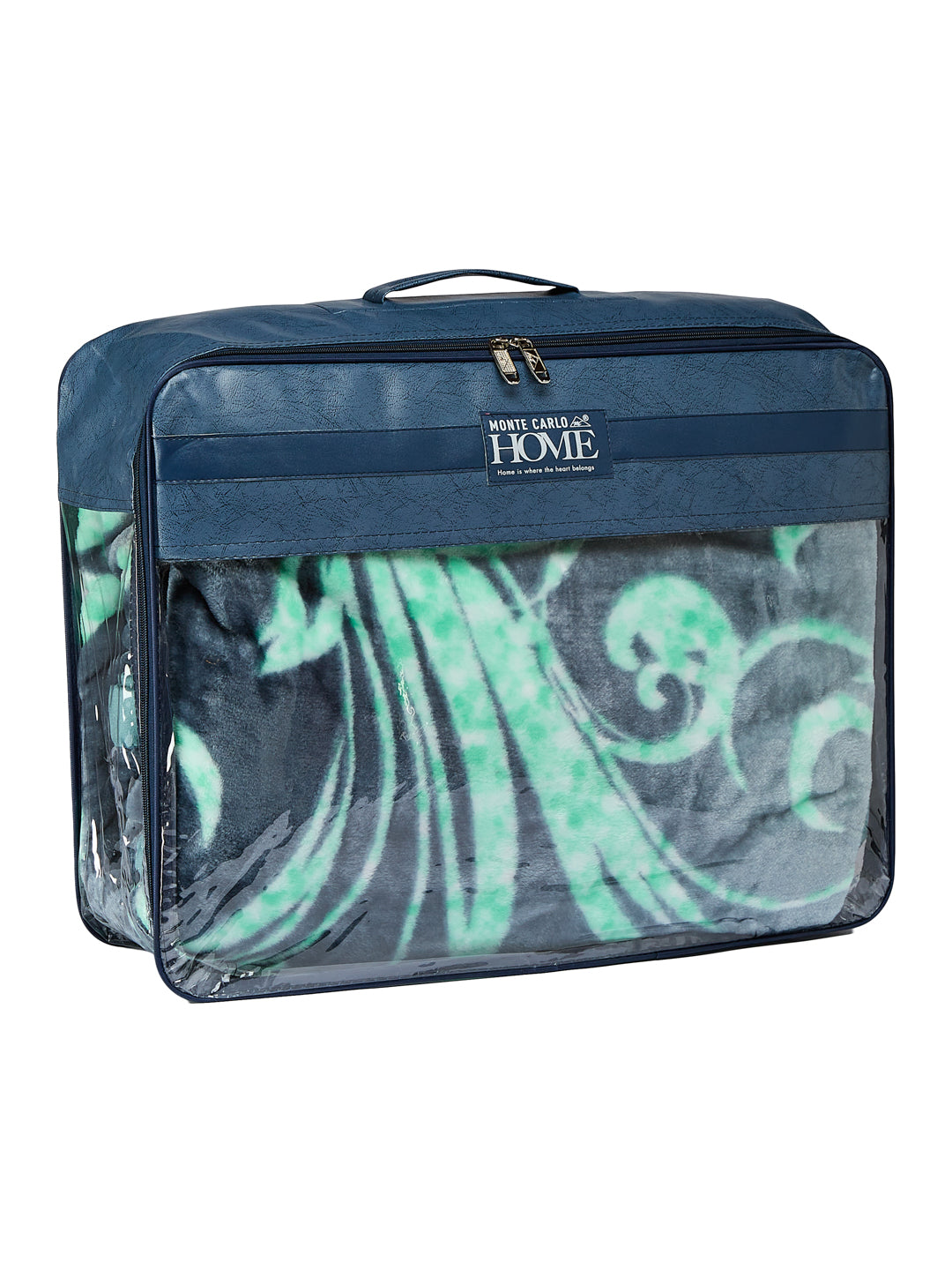 Printed Double Bed 1 Ply 500 GSM Blanket for Winter (Regal), Weight 2.4 kg