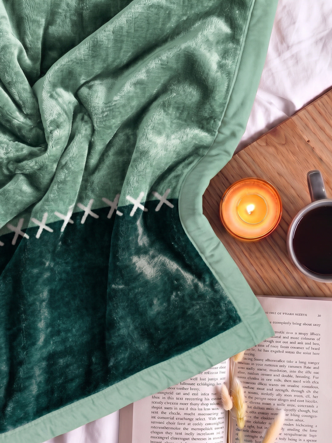 Printed Double Bed 1 Ply 500 GSM Blanket for Winter (Regal), Weight 2.4 kg
