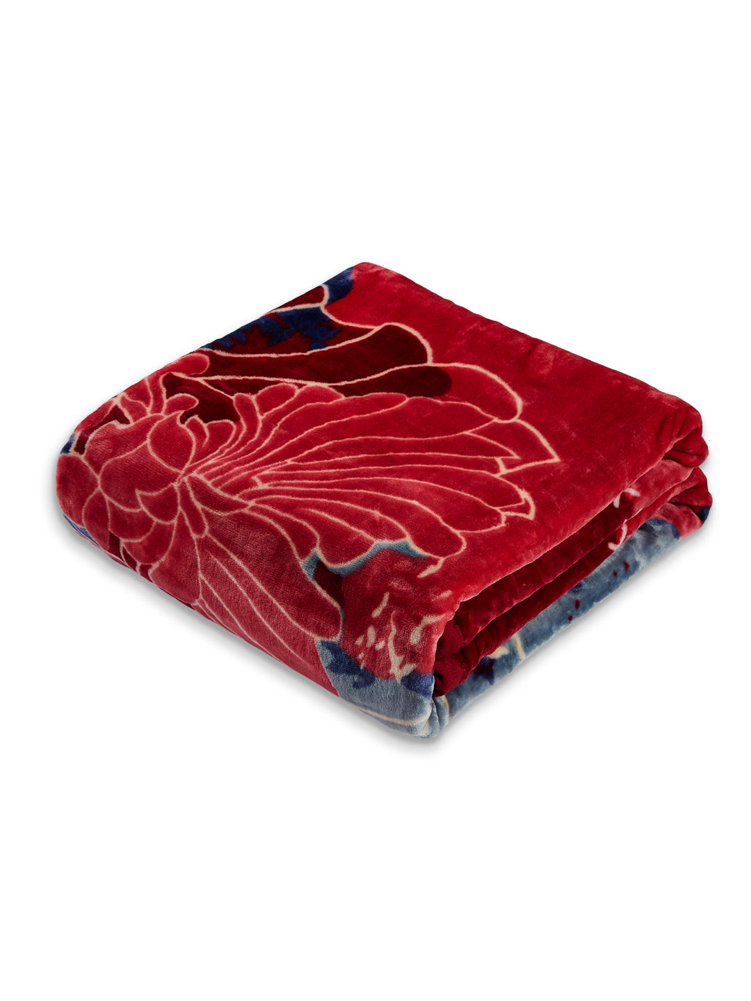 Printed Double Bed 1 Ply 500 GSM Blanket for Winter (Regal), Weight 2.4 kg
