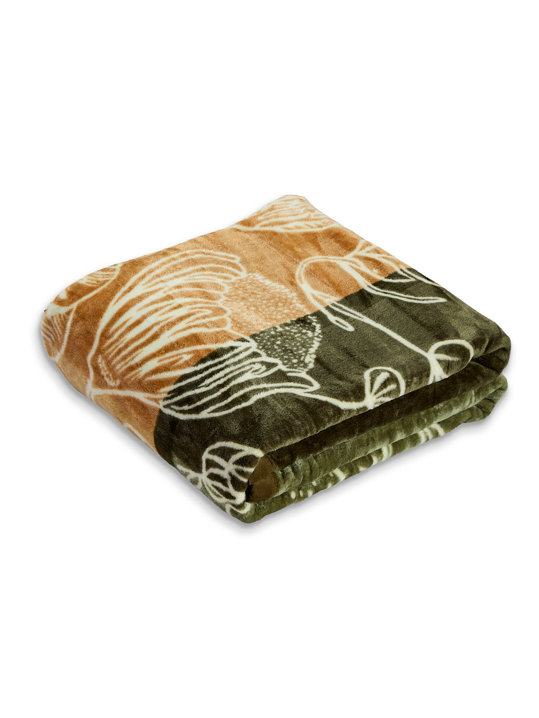Printed Double Bed 1 Ply 500 GSM Blanket for Winter (Regal), Weight 2.4 kg