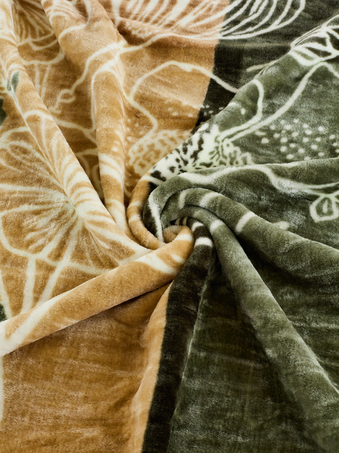 Printed Double Bed 1 Ply 500 GSM Blanket for Winter (Regal), Weight 2.4 kg