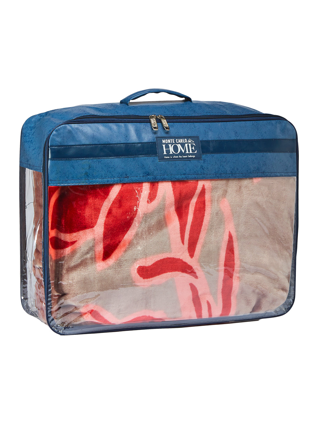Printed Double Bed 1 Ply 500 GSM Blanket for Winter (Regal), Weight 2.4 kg