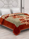 Printed Double Bed 1 Ply 500 GSM Blanket for Winter (Regal), Weight 2.4 kg