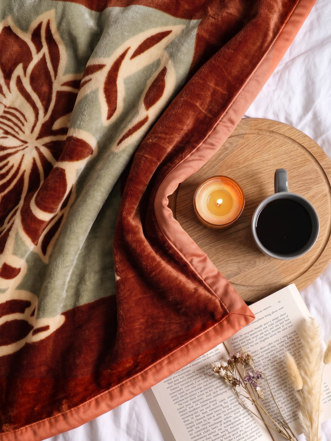 Printed Double Bed 1 Ply 500 GSM Blanket for Winter (Regal), Weight 2.4 kg