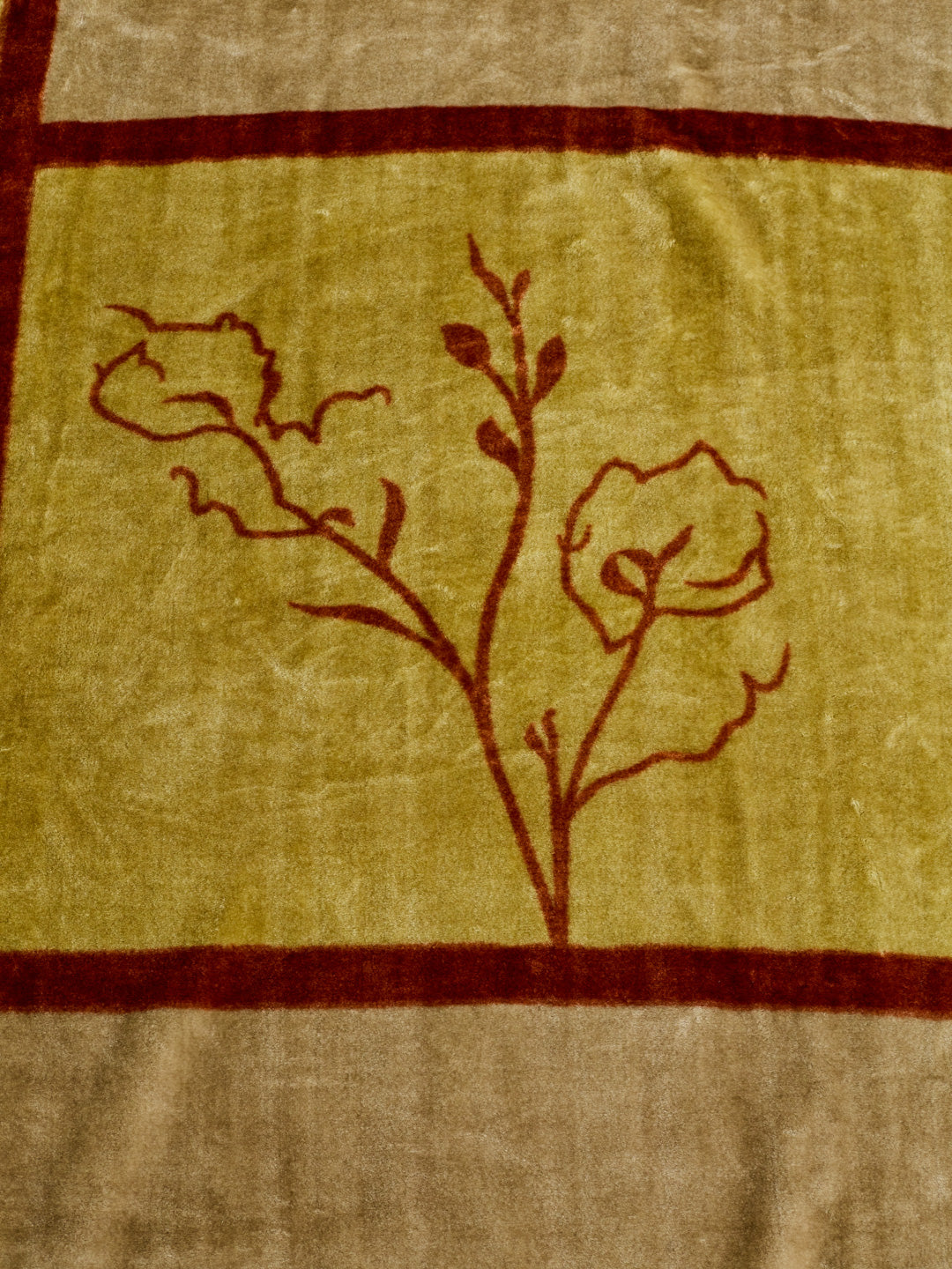 Printed Double Bed 1 Ply 500 GSM Blanket for Winter (Regal), Weight 2.4 kg