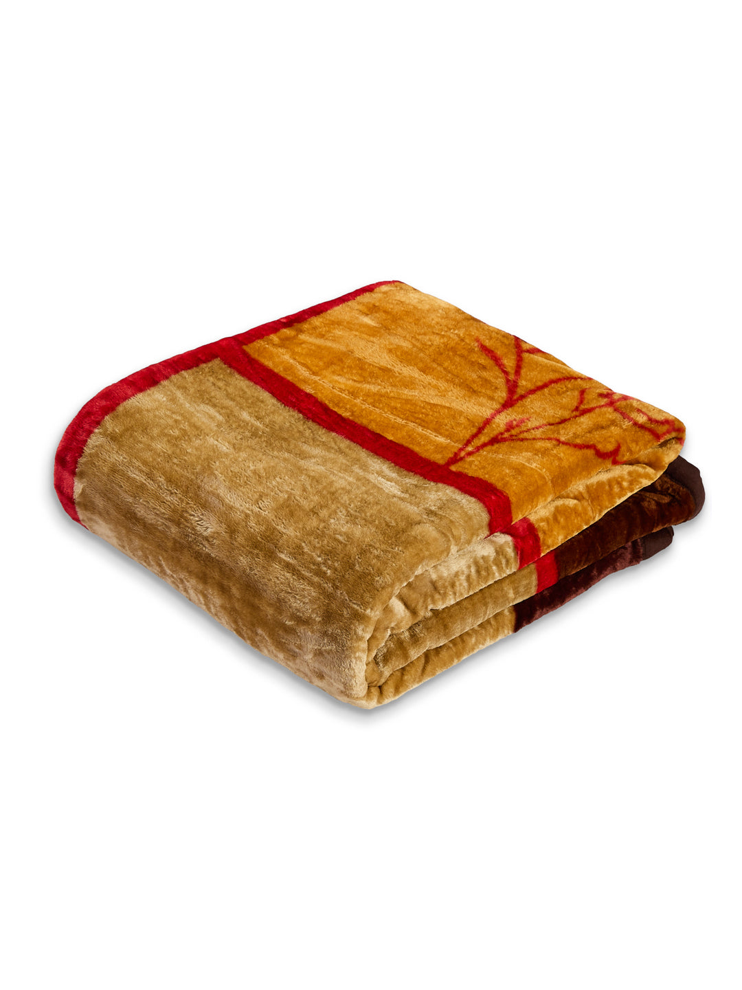 Printed Double Bed 1 Ply 500 GSM Blanket for Winter (Regal), Weight 2.4 kg
