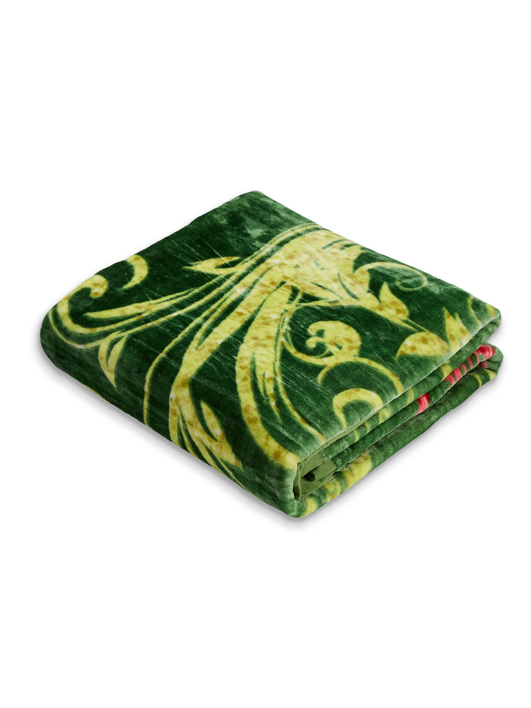 Printed Double Bed 1 Ply 500 GSM Blanket for Winter (Regal), Weight 2.4 kg