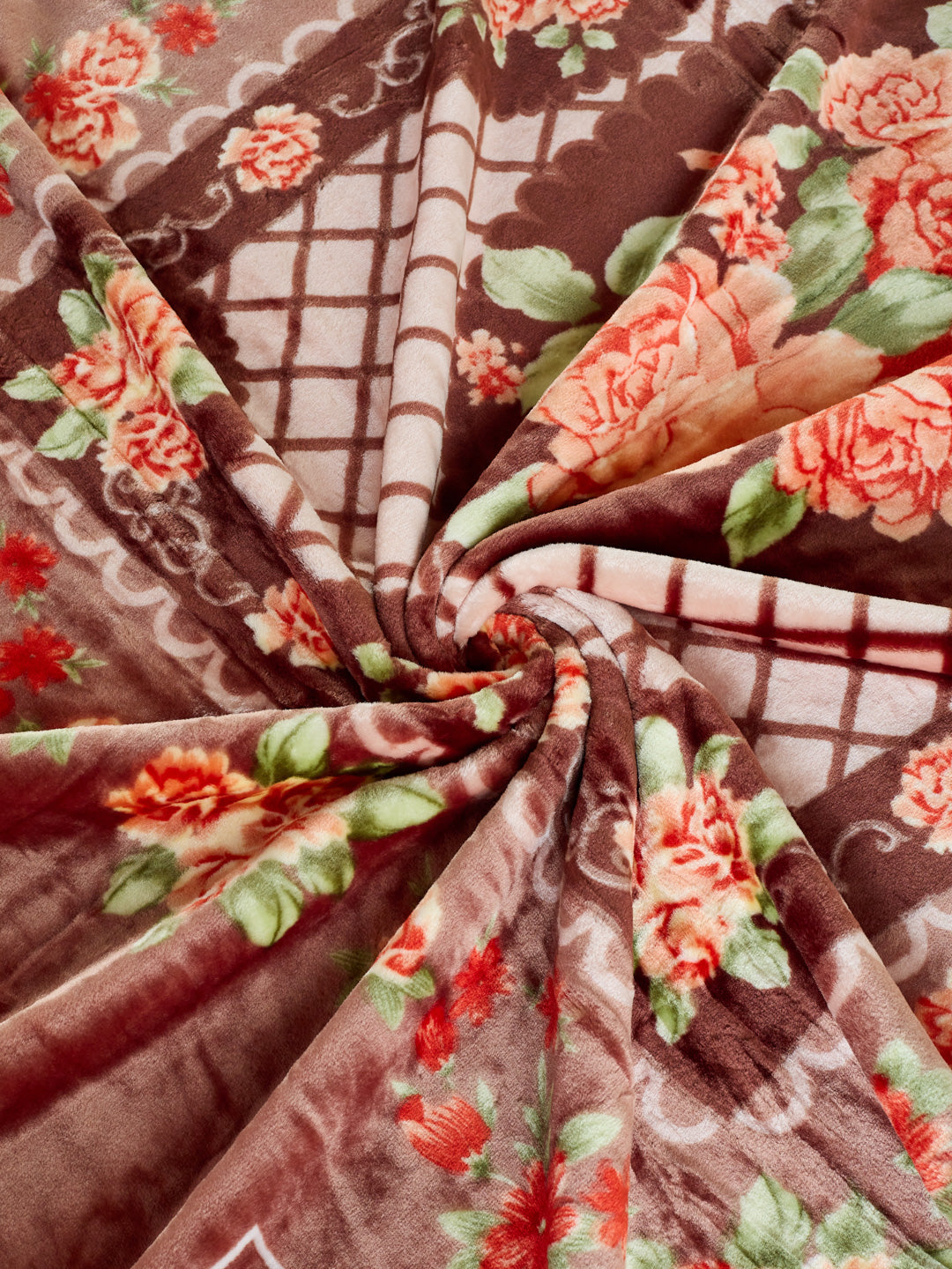 Printed Single Bed 1 Ply 520 GSM Blanket for Winter (Relation Plus), Weight 1.7 kg