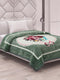 Printed Single Bed 1 Ply 580 GSM Blanket for Winter (Relations), Weight 1.9 kg