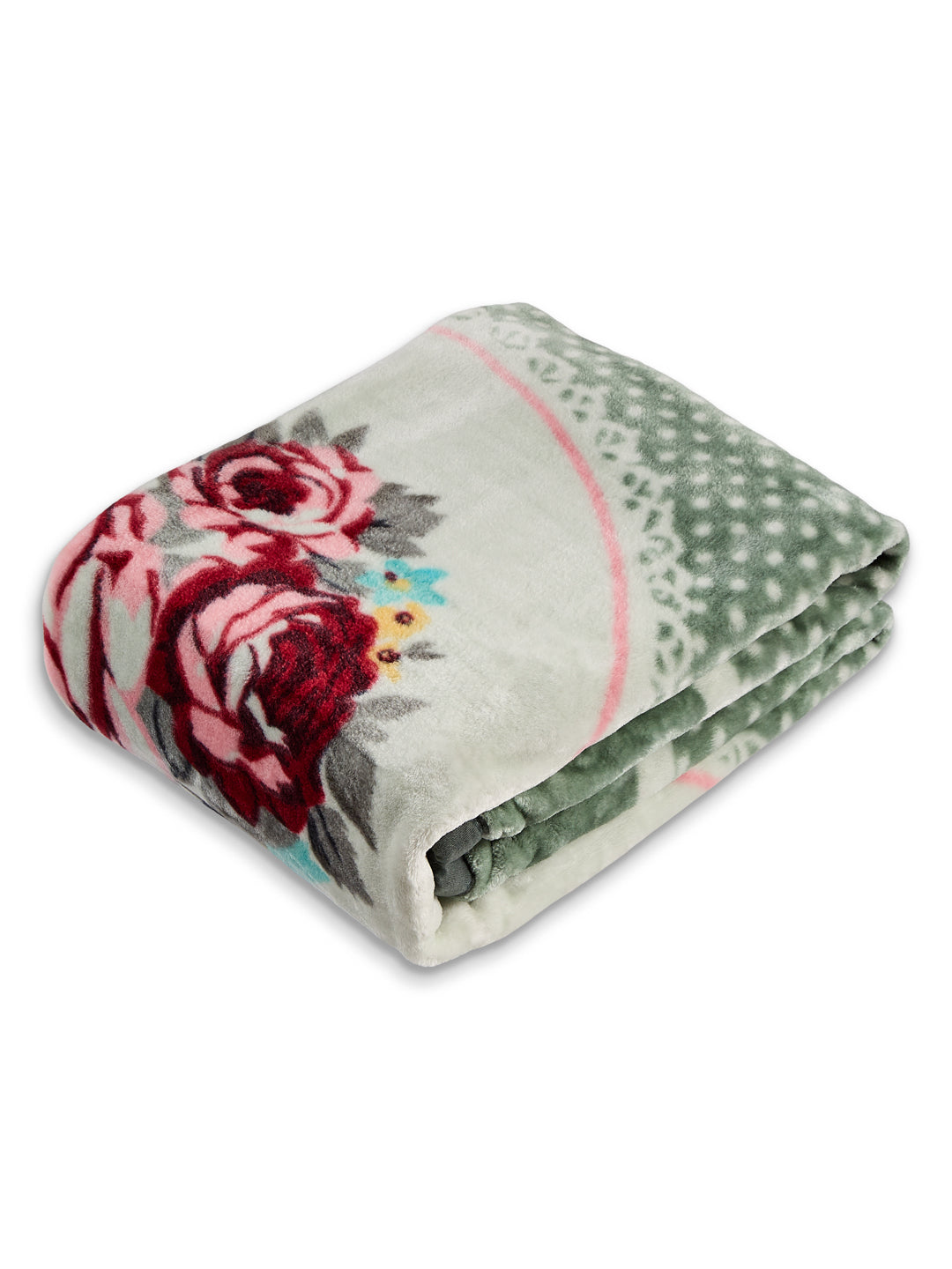 Printed Single Bed 1 Ply 580 GSM Blanket for Winter (Relations), Weight 1.9 kg