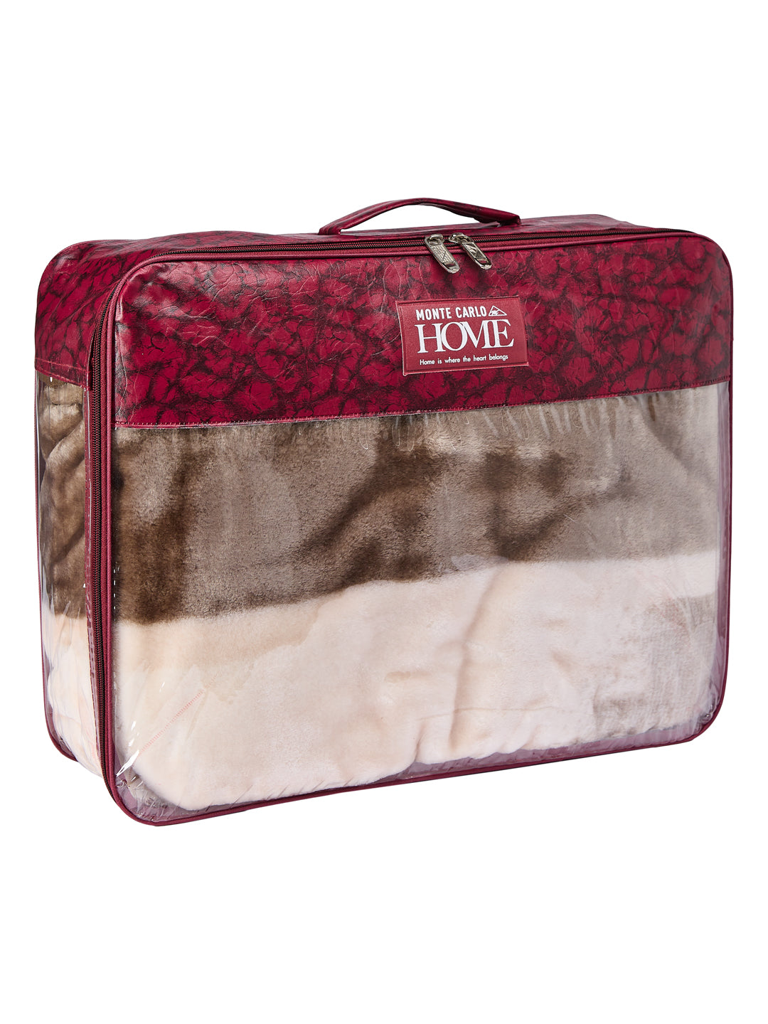 Printed Single Bed 1 Ply 580 GSM Blanket for Winter (Relations), Weight 1.9 kg