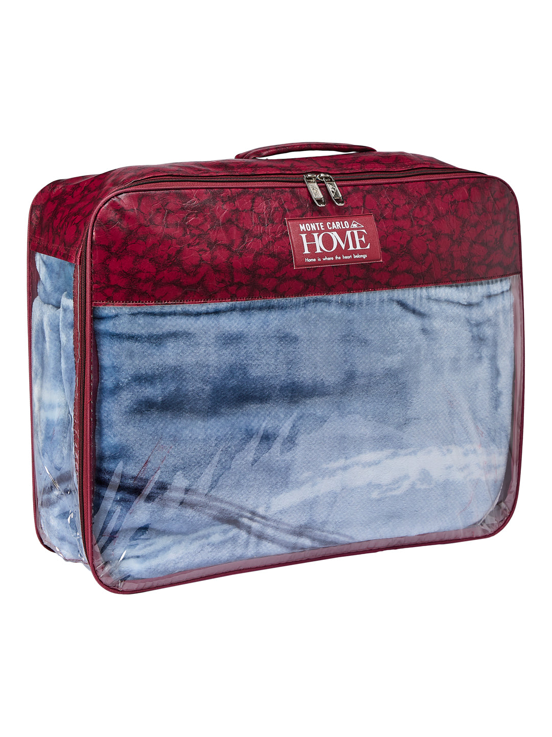 Printed Single Bed 1 Ply 580 GSM Blanket for Winter (Relations), Weight 1.9 kg