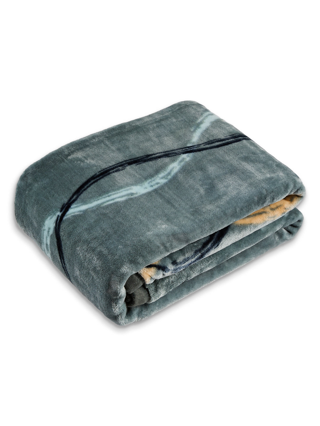 Printed Single Bed 1 Ply 580 GSM Blanket for Winter (Relations), Weight 1.9 kg