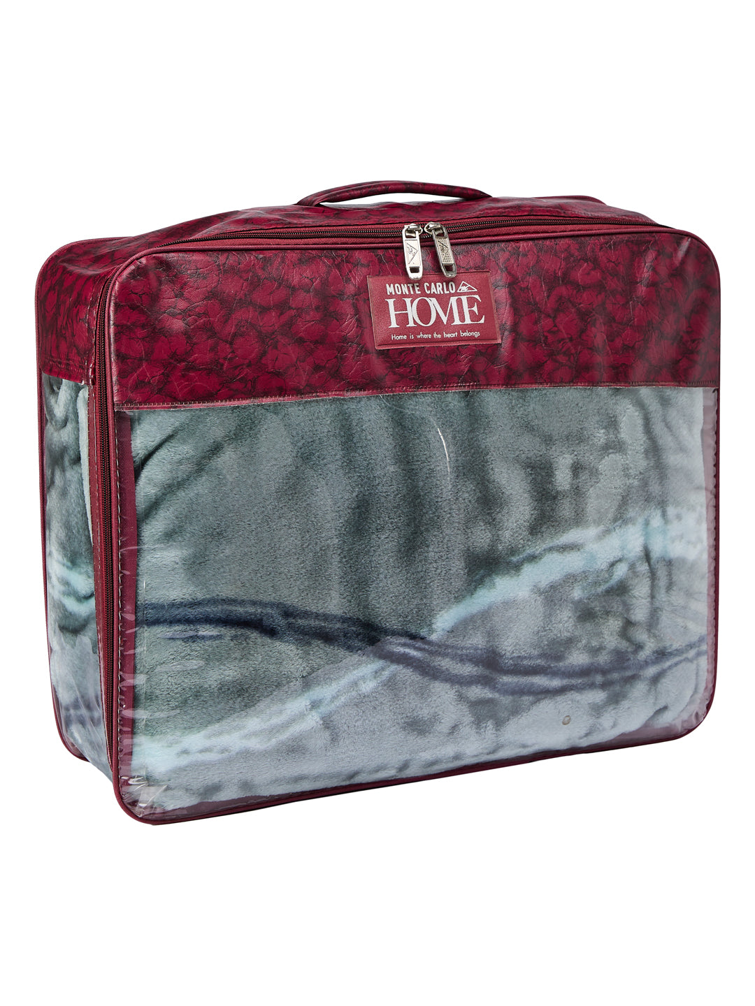Printed Single Bed 1 Ply 580 GSM Blanket for Winter (Relations), Weight 1.9 kg