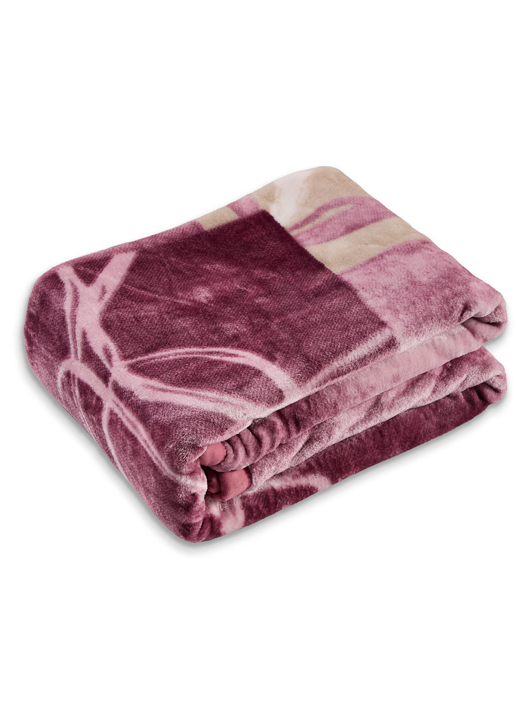 Printed Single Bed 1 Ply 580 GSM Blanket for Winter (Relations), Weight 1.9 kg