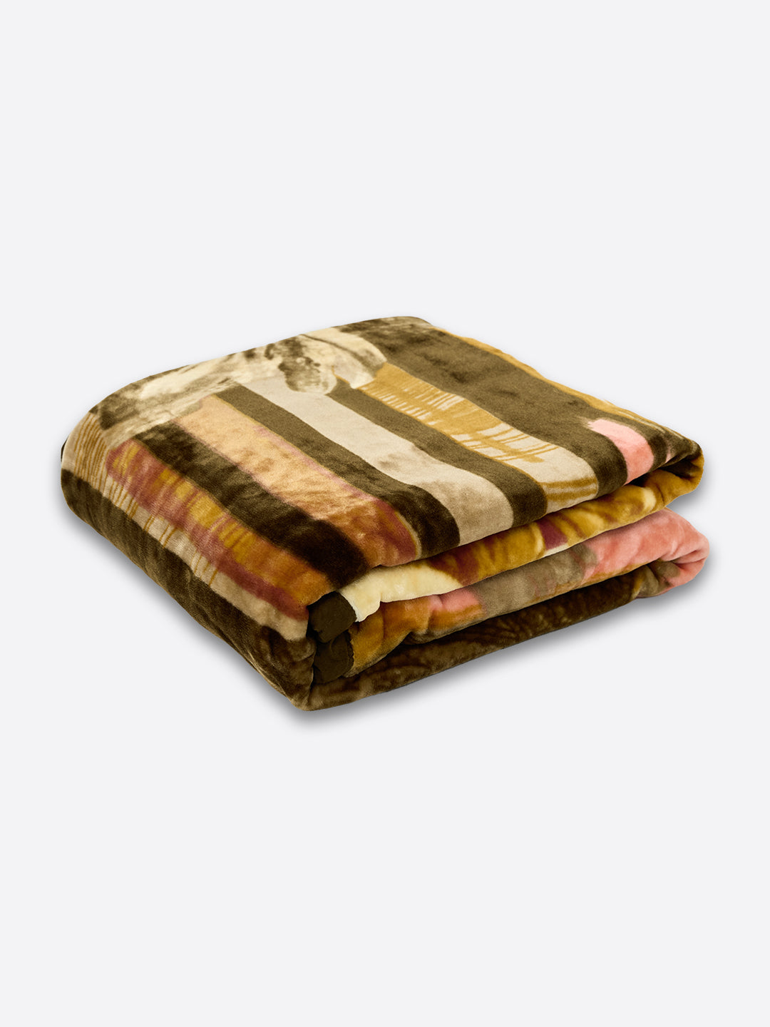 Printed Double Bed 1 Ply 550 GSM Blanket for Winter (Roman), Weight 2.9 kg
