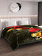 Printed Double Bed 1 Ply 550 GSM Blanket for Winter (Roman), Weight 2.9 kg