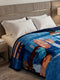Printed Double Bed 1 Ply 550 GSM Blanket for Winter (Roman), Weight 2.9 kg